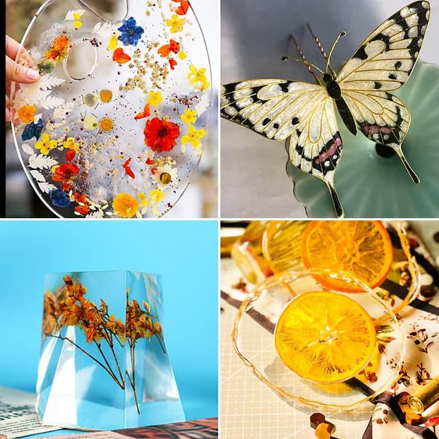 Thumbnail 6 de OSBANG Crystal Clear Hard UV Resin (Upgraded Formula) – UV and sunlight activated hard clear resin for jewellery and crafts (1000g)