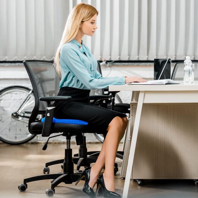 Thumbnail 1 de MOMOLILY Gel-Sitzkissen Groß 47x43x4 cm