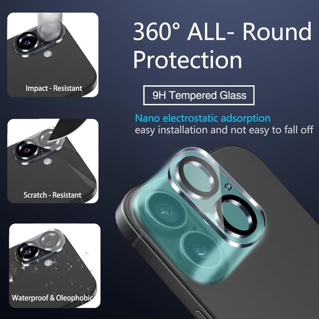 Thumbnail 4 de IMBZBK Verre Trempé iPhone 17 6,3"