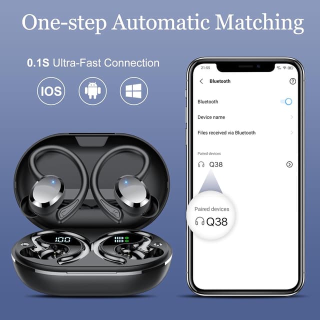 Detalle 2 de Auriculares 2026 Q38 68H Bluetooth 5.4