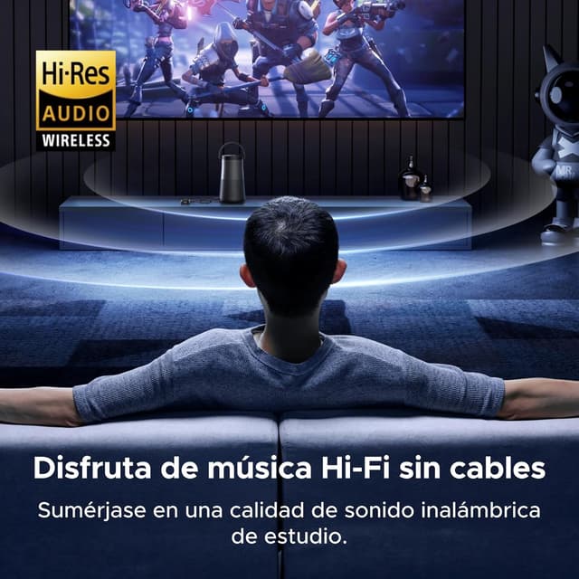 Detalle de UGREEN Receptor Bluetooth 6.0 LDAC 17 horas