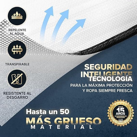 Detalle 2 de FiRiO 8x Fundas Ropa Antipolvo Transpirables 100x60cm