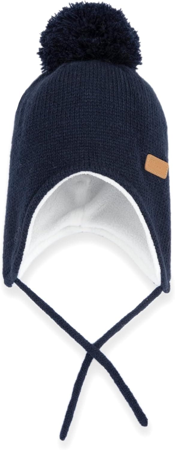 Detalle de Chicco Cappello invernale Bambino e Bambina in ciniglia (3 mesi–5 anni) – morbido e comodo, Designed in Italy