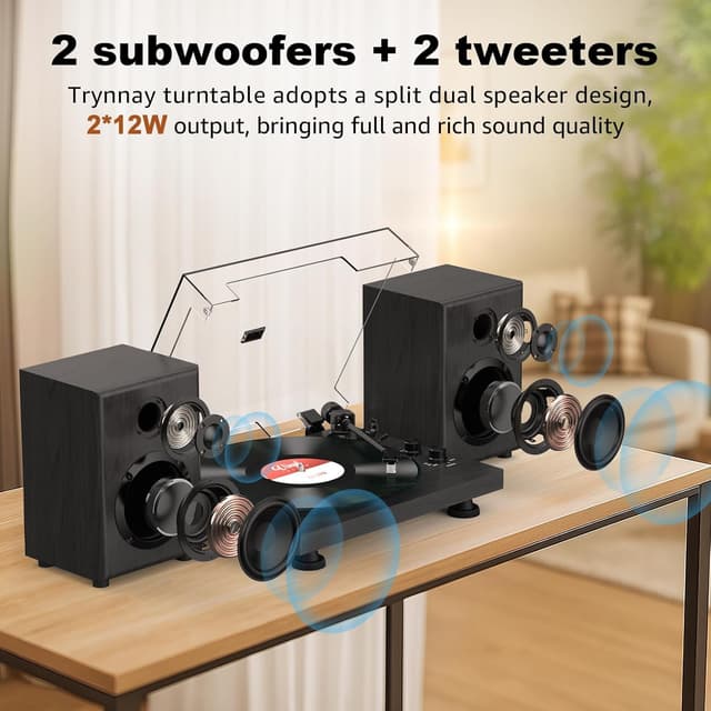 Thumbnail 4 de Trynnay Platine Vinyle 33/45 RPM 📀