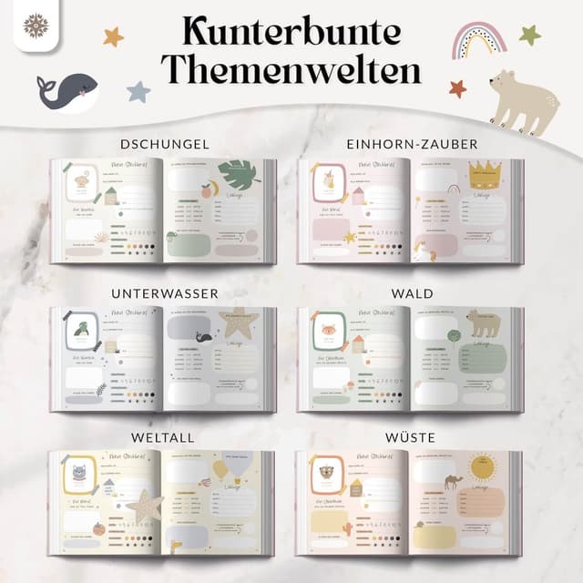 Thumbnail 5 de LEBENSKOMPASS Freundebuch ZAUBER