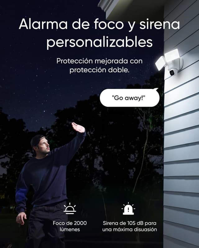 Thumbnail 6 de eufy Security Floodlight Cam E30 2K, 2.000 lúmenes
