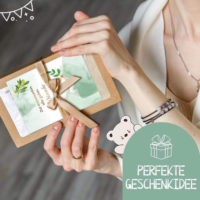 Thumbnail 6 de Kommunionskarten-Set Eukalyptus 12-teilig A6