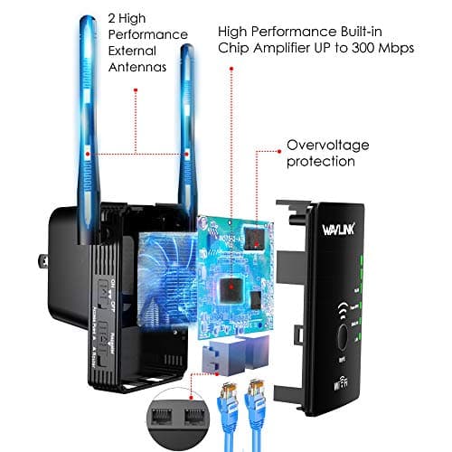 Thumbnail 2 de Amplificateur WiFi WAVLINK N300, 2 antennes, 100 m