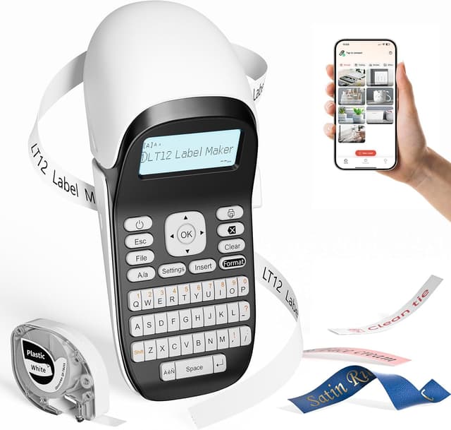 Imagen de Phomemo LT12 etichettatrice portatile 1200 mAh en OfertitasTOP