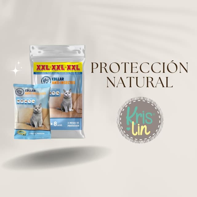 Thumbnail 5 de KRISLIN collates antiparasitarios gatos 30 cm