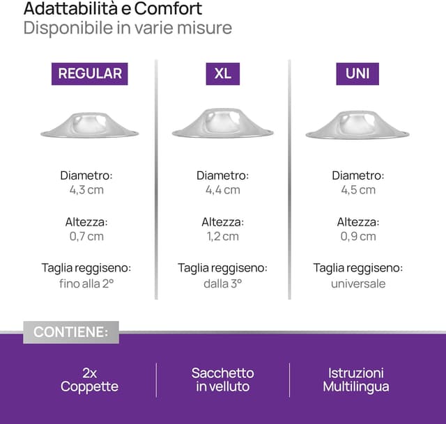 Thumbnail 5 de COVERbasics SilverCups coppette proteggi capezzoli per allattamento 👶