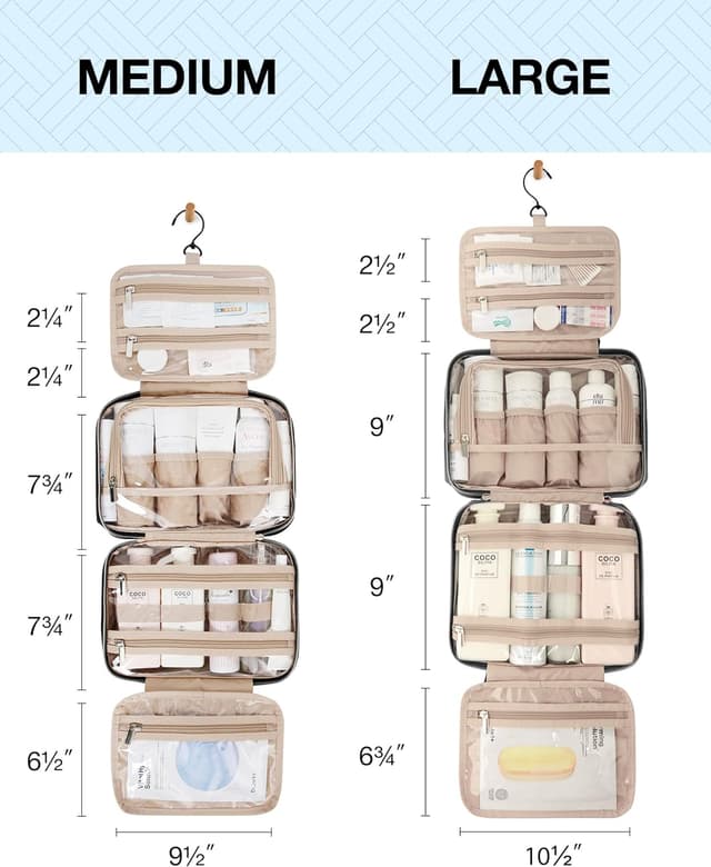 Thumbnail 4 de BAGSMART Hanging Toiletry Organizer