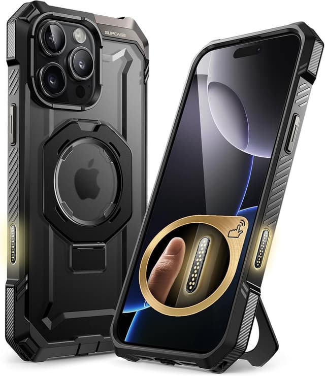 Detalle de SUPCASE iPhone 16 Pro Max case 15FT drop