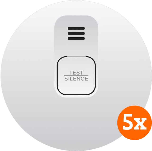 Detalle de Elro CBFS25 Rauchmelder 5er-Pack 10 Jahre