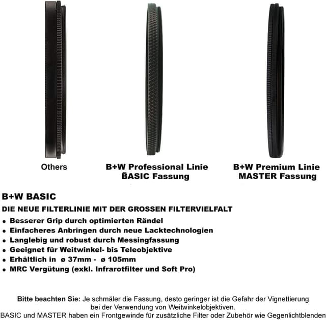 Thumbnail 6 de B+W Orangefilter 040 MRC Basic 39mm