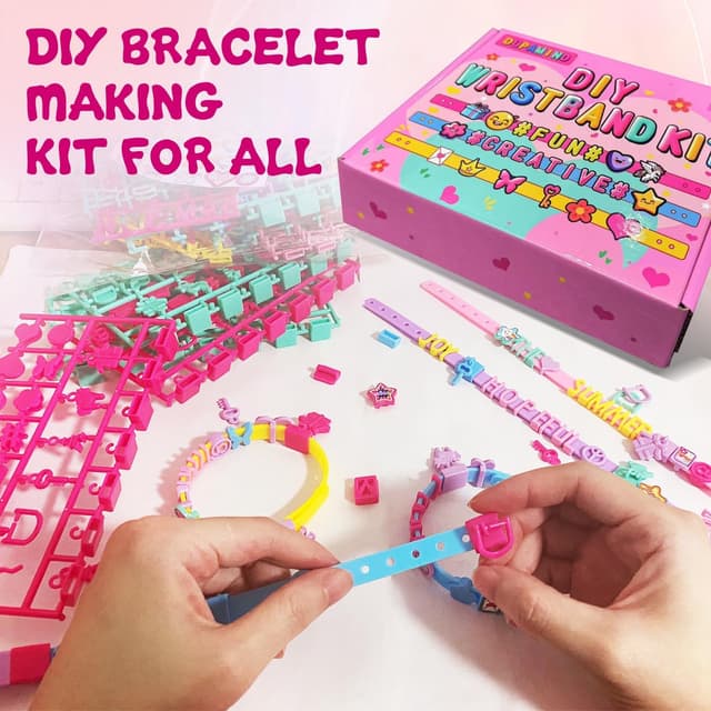 Detalle 2 de Dupamind Friendship Bracelet Making Kit for Kids
