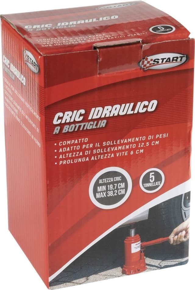 Thumbnail 1 de START Crick Idraulico a Bottiglia 6T 18,5–35,5 cm