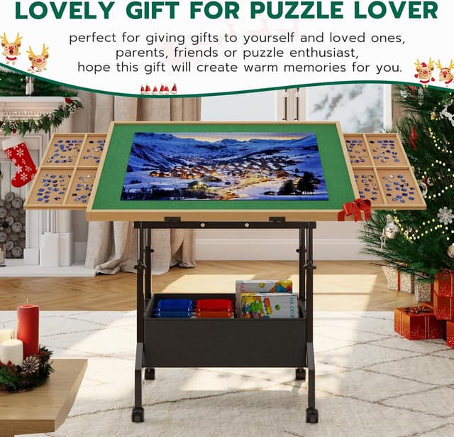 Detalle de upvercy Large Puzzle Table 22.2–31.5 in 🧩