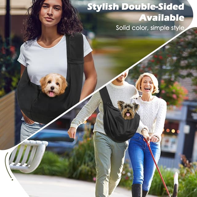 Thumbnail 5 de Pawaboo Small Dog Sling Carrier 12 lb