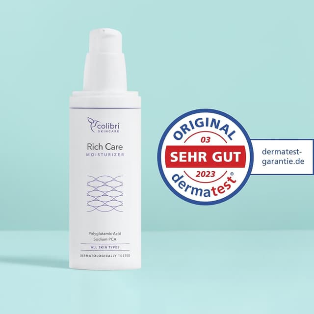 Detalle de colibri skincare Rich Care Moisturizer 80 ml – Crème hydratante visage apaisante pour peau sèche