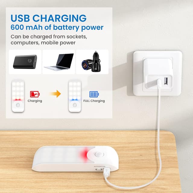 Thumbnail 5 de TEAMPD 4 Stück LED Nachtlicht 180 Lumen