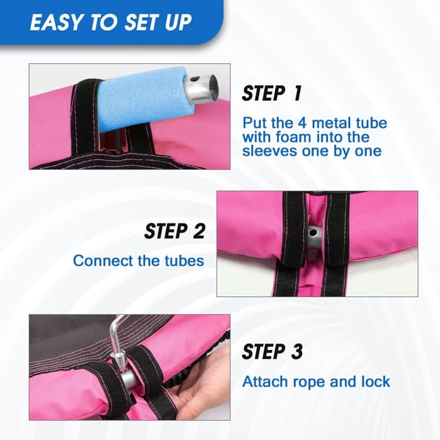 Detalle 1 de Odoland 24 Kids Tree Swing, 900D Fabric