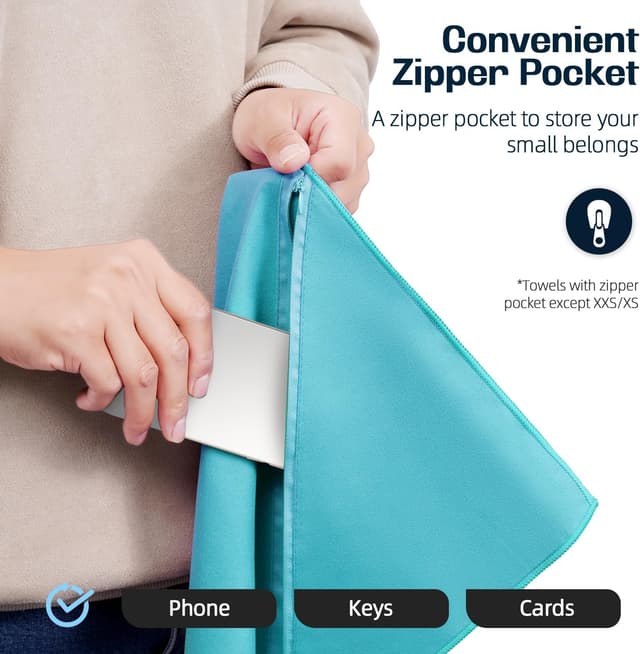 Thumbnail 3 de BAGAIL asciugamano in microfibra 10 volte più rapido