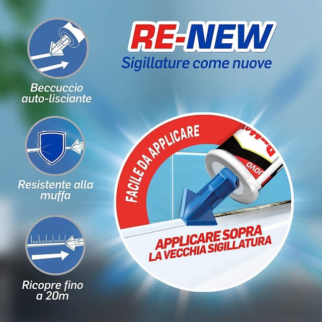 Thumbnail 3 de Pattex RE-NEW cartuccia silicone 280ml