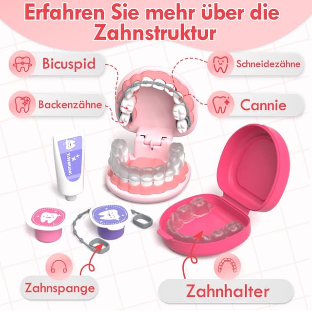 Detalle de Lehoo Castle Arztkoffer für Kinder 3+