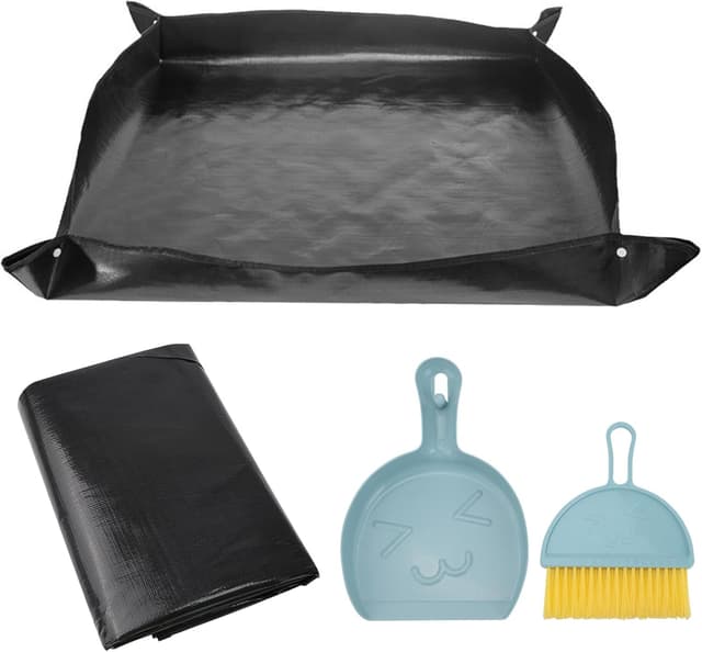 Detalle de Wasserdicht Haustier Laufgittermatte (150 x 100 cm) – wasserfeste Unterlage für Meerschweinchen, Kaninchen & Co.