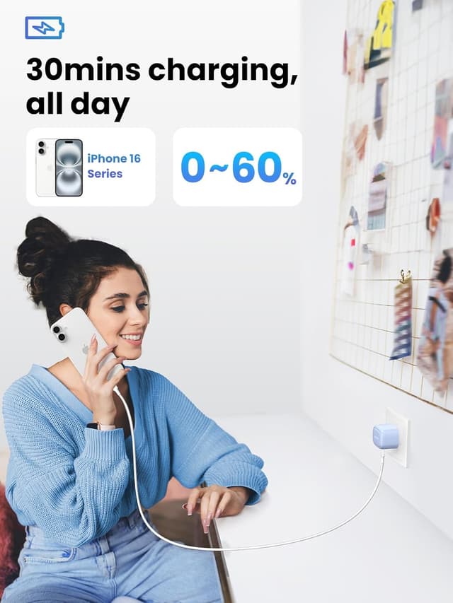 Detalle de UGREEN Nexode 30W USB-C charger