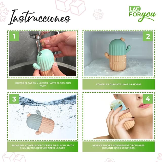 Thumbnail 5 de LAC Ice Roller Facial Rodillo de hielo para cara