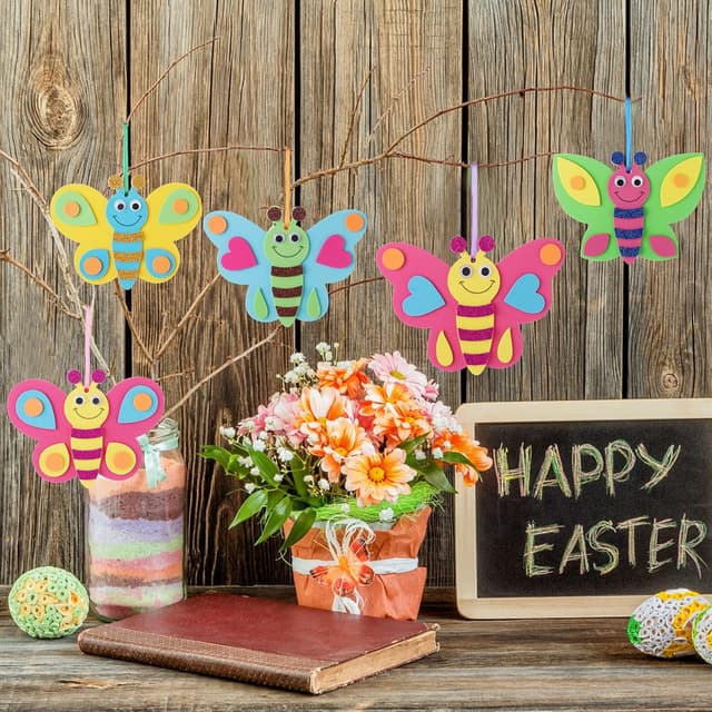 Thumbnail 6 de FYOJAIC Schmetterlinge Bastelset 12-teilig