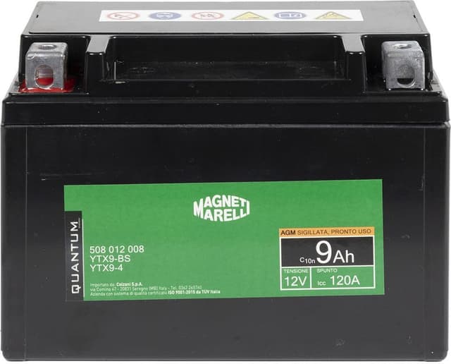 Thumbnail 1 de Magneti Marelli batteria 9AH 12V AGM per moto