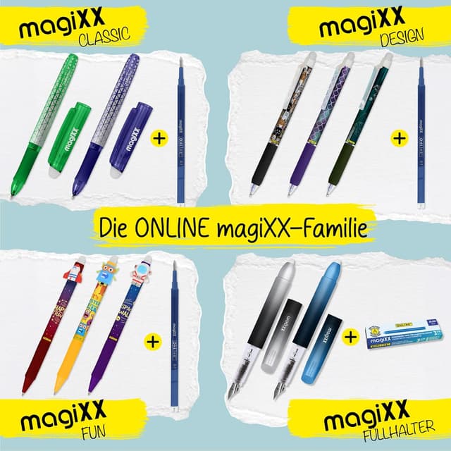 Thumbnail 4 de Online magiXX 9x radierbare Tintenpatronen