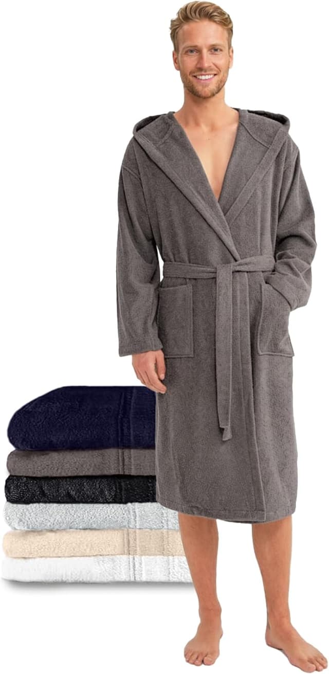 Imagen de Twinzen Bademantel 100% Baumwolle en OfertitasTOP