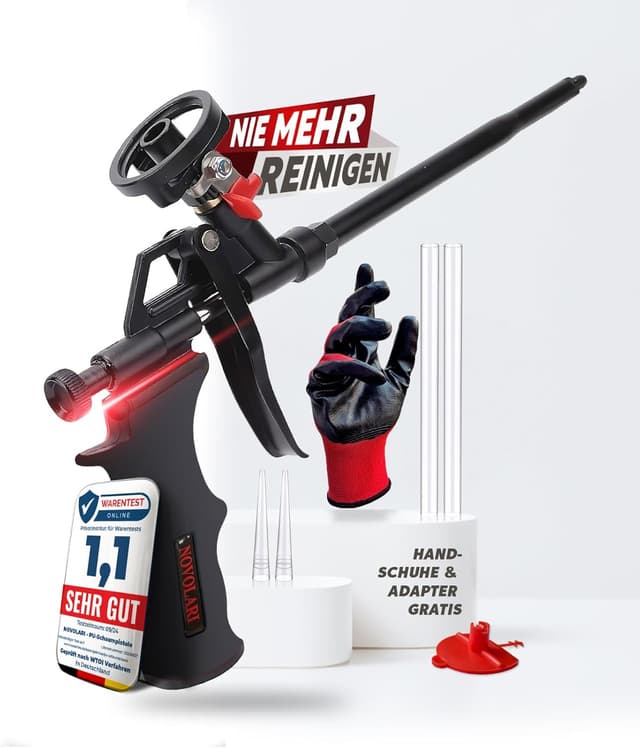 Imagen de Novolari Pistola de espuma PU punta de cobre en OfertitasTOP