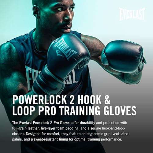 Detalle 2 de Everlast Powerlock 2R guantes 16 oz boxing
