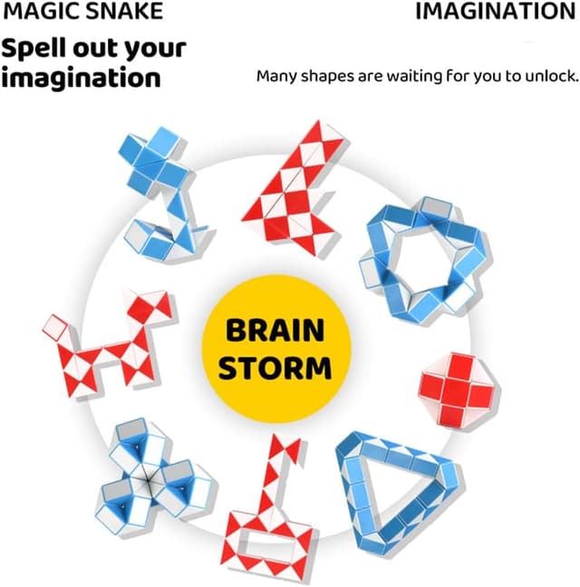 Thumbnail 5 de EACHHAHA Mini serpente magico 25 pezzi per feste