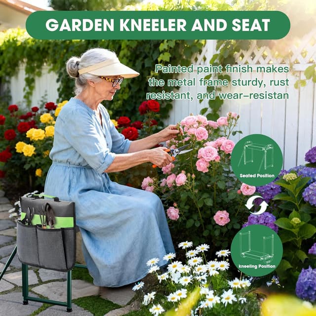 Detalle 2 de Onadak Garden Kneeler Seat, 4.5kg frame