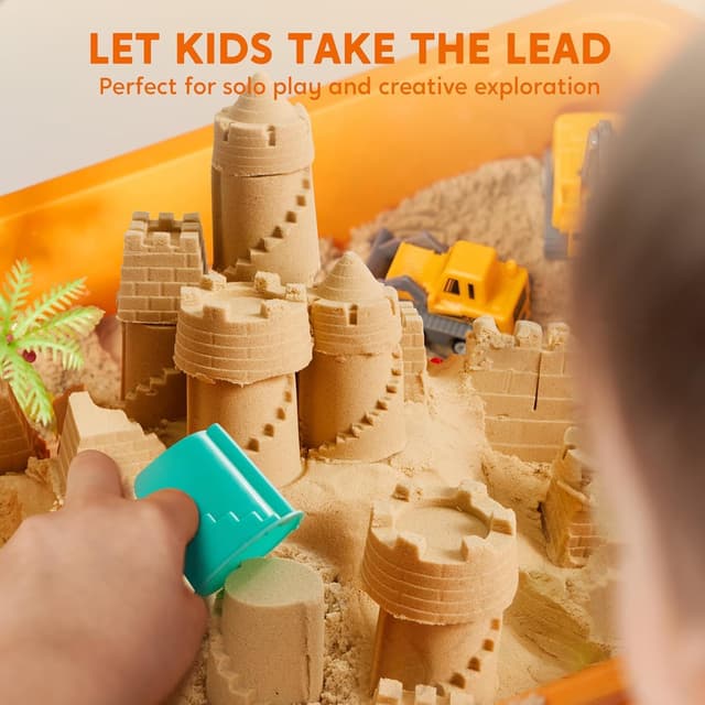 Detalle 2 de Klever Kits Construction Sensory Bin with Glow Rocks