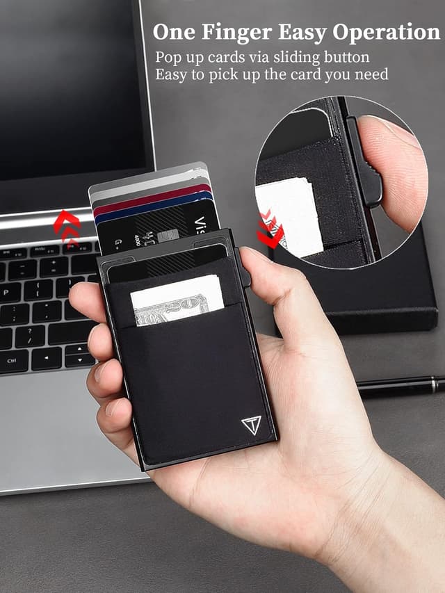 Thumbnail 4 de TOYFID Minimalistische Brieftasche 6 Karten đź‘›