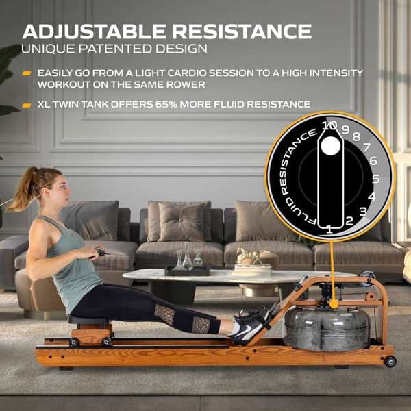 Detalle 2 de Tunturi Remo Viking Pro XL, entrenador fluido