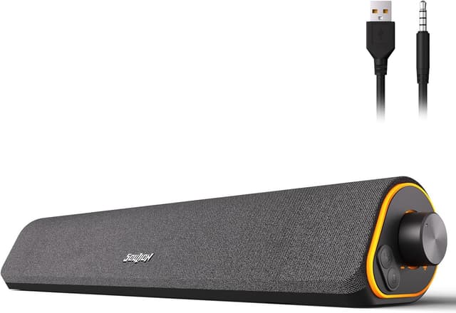 Detalle de SOULION R50 Bluetooth PC speakers 3.5mm