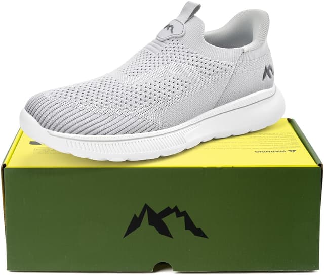 Detalle 2 de ODCKOI Herren Slip-on Sneaker aus Mesh – leichte, atmungsaktive Schlupfschuhe ohne Schnüren
