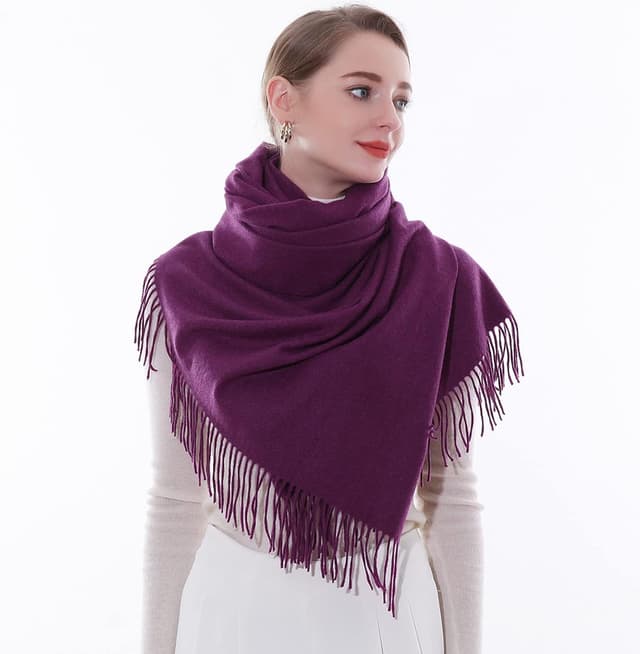 Detalle 1 de SWAT PANY Ladies Scarf Pashmina Shawls and Wraps for Women – Wedding Winter Scarf Gift