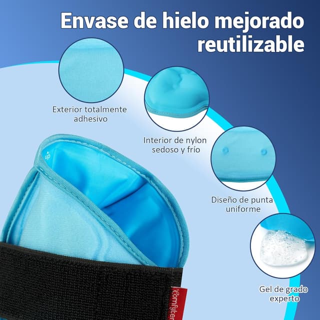 Thumbnail 6 de Comfytemp Bolsa de Hielo 3D para rodilla