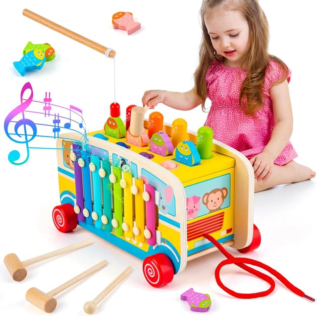 Imagen de Sundaymot Giochi Montessori 4 in 1 per bambini 3–6 anni en OfertitasTOP
