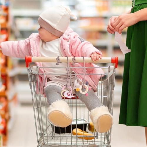 Thumbnail 6 de Vicloon Baby Cup Catcher Correa 4PCS rosado