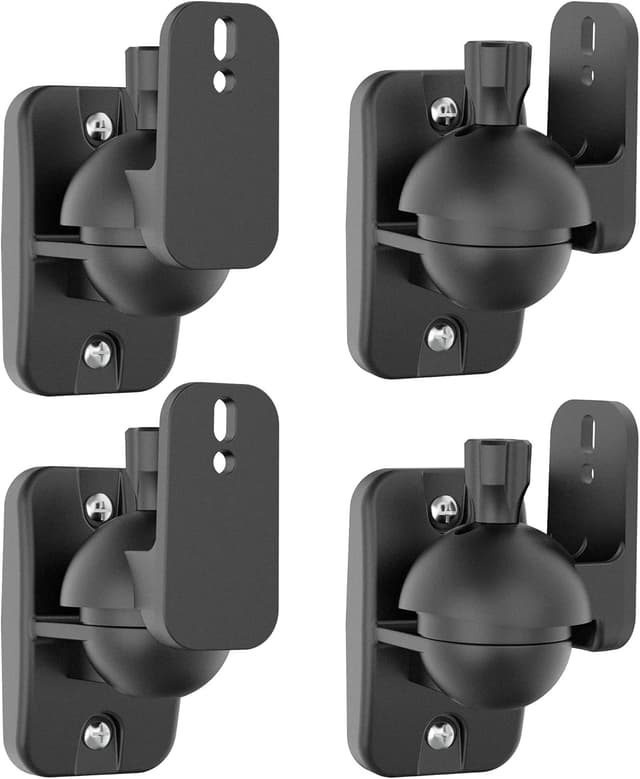 Detalle de Cozycase Lautsprecher-Wandhalterung Set 4 Stück